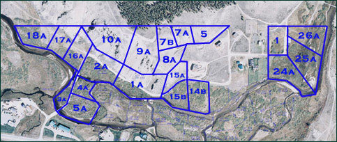 Stanley Sawtooth Estates: Overview Map