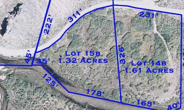 Stanley Sawtooth Estates: Lot 15b Map