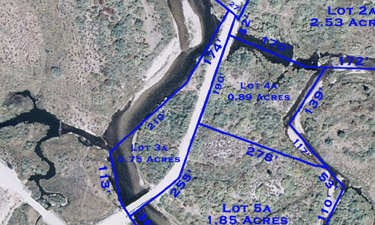 Stanley Sawtooth Estates: Lot 3a Map